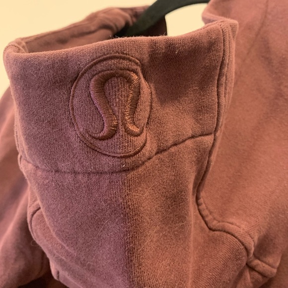 Maroon Size 4 LuluLemon Scuba Sweater - Picture 3 of 5